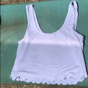 basic white tank